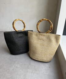 トートバッグ バンブーハンドルバケツトート レディース｜ZOZOTOWN Yahoo!店