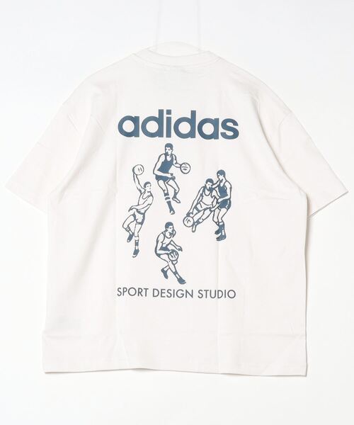 【adidas】プレイヤーグラフィックTシャツ adidas tシャツ Sport Design Studio プレイヤーグラフィック