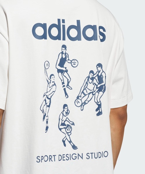 adidas tシャツ Sport Design Studio プレイヤーグラフィック