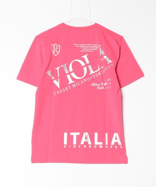 VIOLA tシャツ 「VIOLA rumore/ヴィオラ ルモーレ」P.T入りクルー半袖T