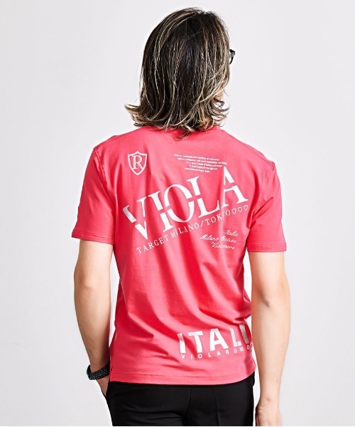 VIOLA tシャツ 「VIOLA rumore/ヴィオラ ルモーレ」P.T入りクルー半袖T
