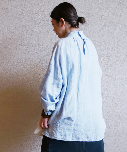 「JOURNAL STANDARD LUXE」 長袖ブラウス - ベージュ レディース JOURNAL STANDARD LUXE 「JOURNAL LUXE」 長袖ブラウス FREE
