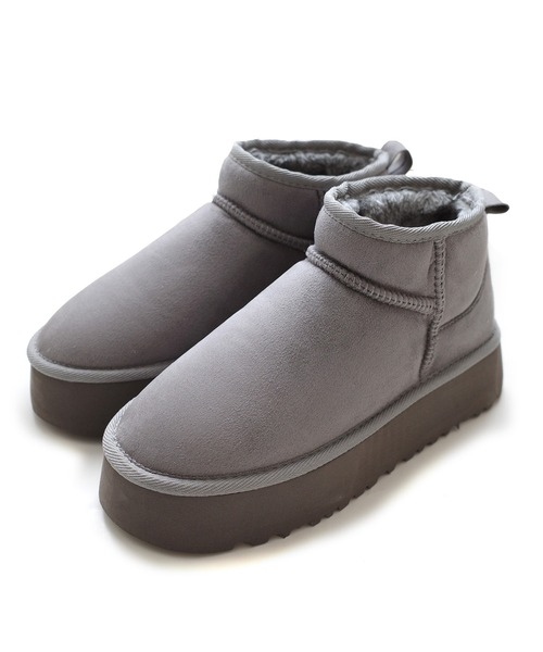 「AmiAmi」 ショートブーツ M キャメル レディース_画像4