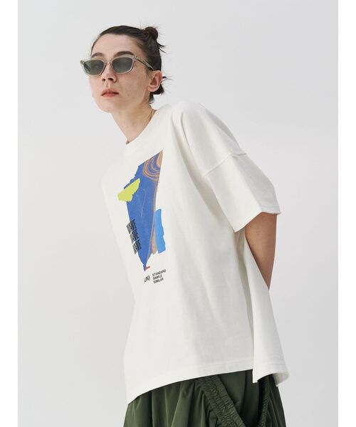 「新商品」に関するプレスリリース tシャツ UN3D. ABSTRACT アブストラクトウェーブT / T-SH WAVE トップス