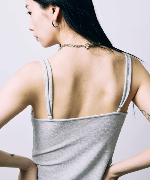 キャミソール 「led.tokyo」CAMI BODY SUIT/キャミボディスーツ led.tokyo キャミソール 「led.tokyo」CAMI BODY SUIT/キャミ