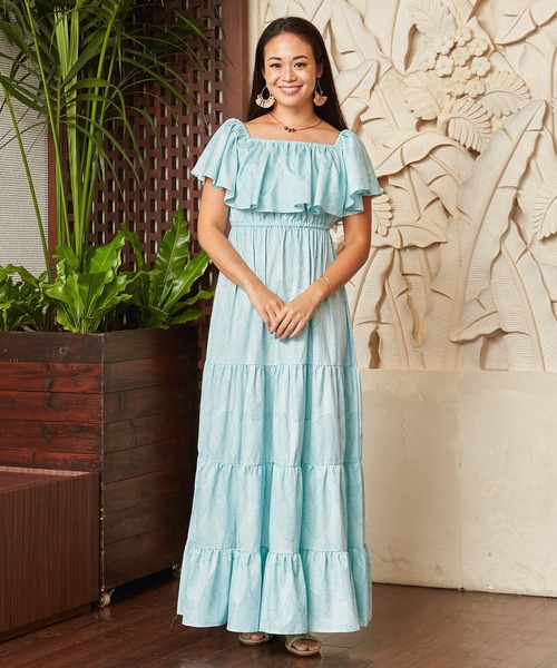 Maunaloa（マウナロア） ドレス 「Maunaloa」フリルカラーWAY