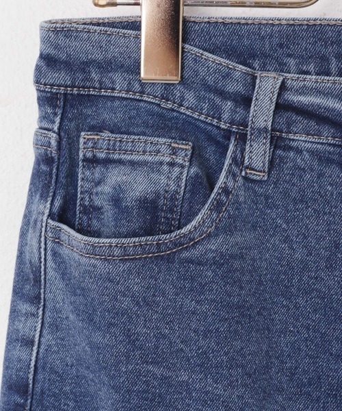[evernavy] обработка Denim брюки L голубой женский 