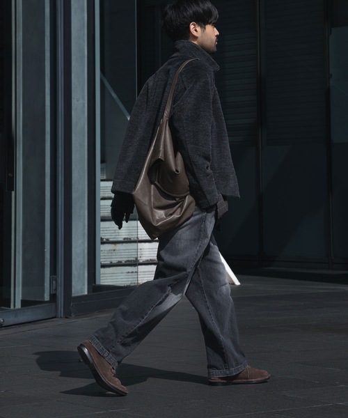 ATTACHMENT（アタッチメント） ブルゾン アウター WO/ALPACA ボア