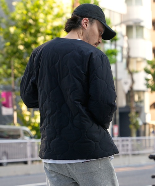 「Franklin Climbing」 中綿ブルゾン M ブラック メンズ_画像4