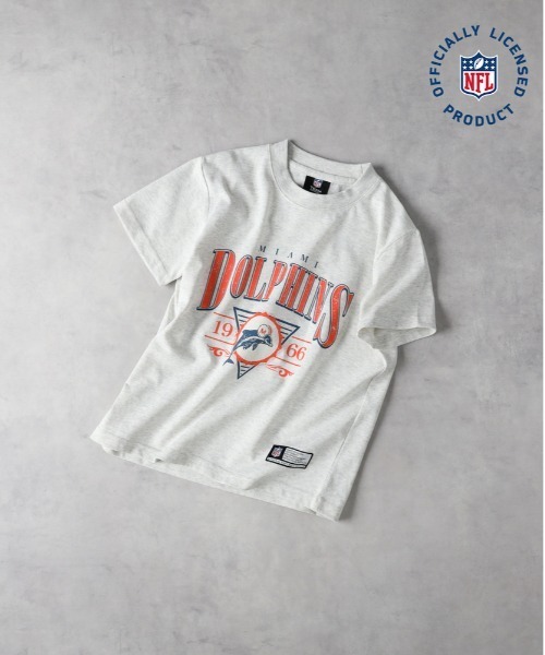 tシャツ 「NFL」マイアミ・ドルフィンズプリントTシャツ キッズ 子供 