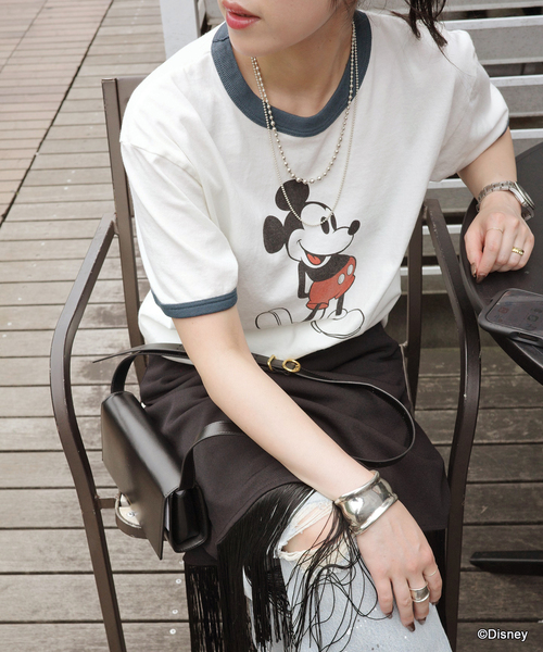 【新品未使用】グッドロックスピード　ミッキー　Tシャツ goodrock speed/グッドロックスピード】MICKEY Tシャツ（4-0381