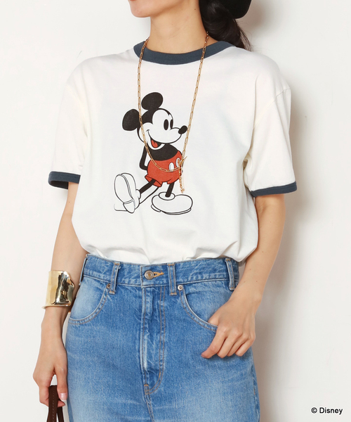 tシャツ 「GOOD ROCK SPEED」MICKEY/Ringer  T レディース GOOD ROCK SPEED tシャツ 「GOOD / グッドロックスピード」別注