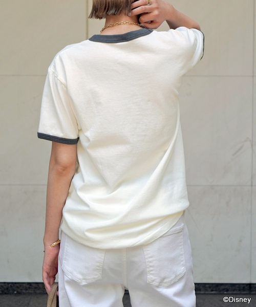 tシャツ 「WEB別注」corgi ＆ boy Tシャツ レディース AMBIDEX Store ○【WEB別注】corgi & boy Tシャツ(F シロ): PAR ICI
