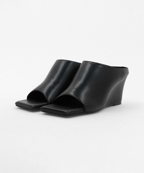 MARW UNITEDARROWS+Odette e Odileサンダル　黒 MARW UNITED ARROWS＋ODETTE E ODILE コラボレーションシューズ