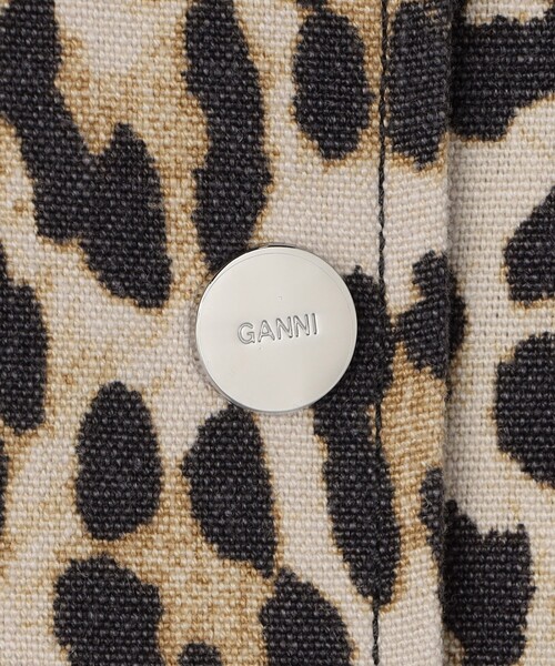 GANNI レオパード　豹柄　コート GANNI レオパード 豹柄 コート