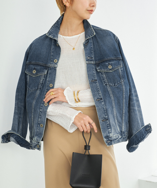 【新品タグ付き】Plage プラージュ デニムジャケット Gジャン plage デニムジャケット gジャン 「追加」デニムジャケット