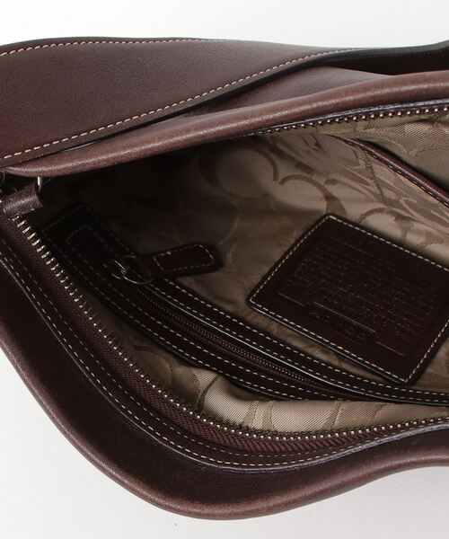 Coach◆ ブラウン スエード ショルダー バッグ 【 残りわずか】 COACH 「COACH」 ショルダーバッグ - ブラウン レディース