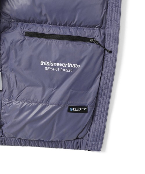 thisisneverthat（ディスイズネバーザット） ダウンジャケット「pertex