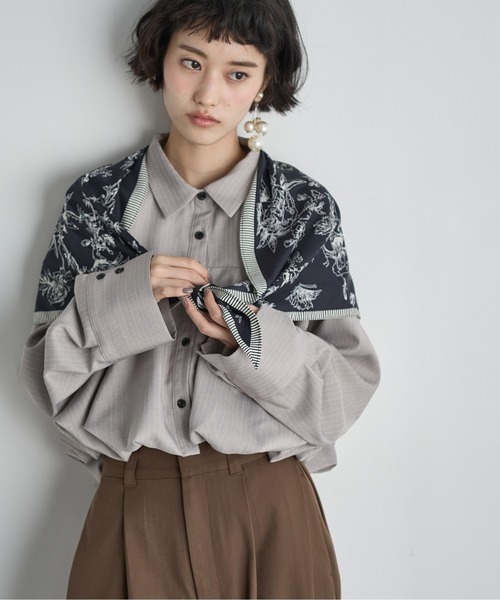 CABaN スカーフ バンダナ シルク HARVEST レディース : ZOZOTOWN