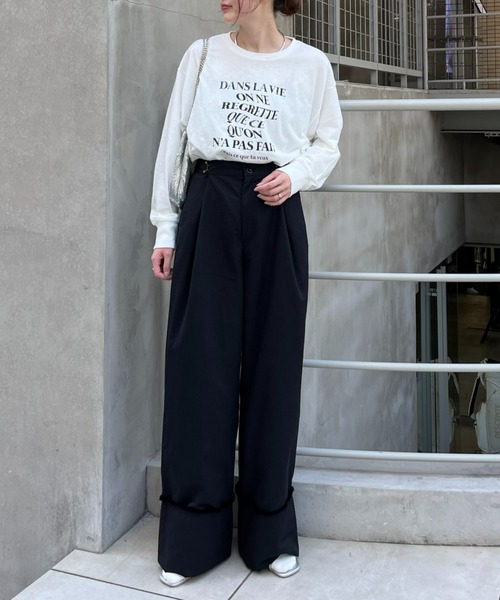 「CIAOPANIC TYPY」 チノパンツ MEDIUM カーキ レディース