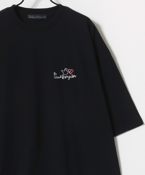 「Mark Gonzales」 長袖Tシャツ L ブラック系その他 メンズ