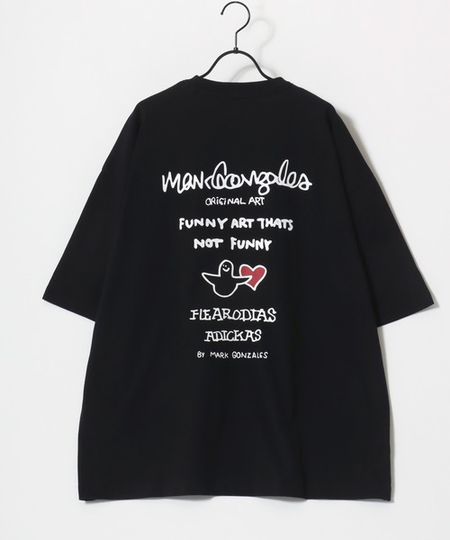 「Mark Gonzales」 長袖Tシャツ L ブラック系その他 メンズ