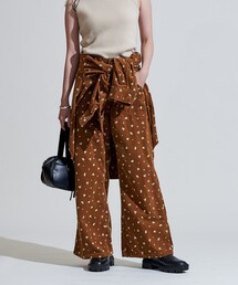 ANN DEMEULEMEESTER2013SS花柄コーデュロイパンツXSシミ有 FREAK'S STORE（フリークスストア） ワイドパンツ パンツ コーデュロイ