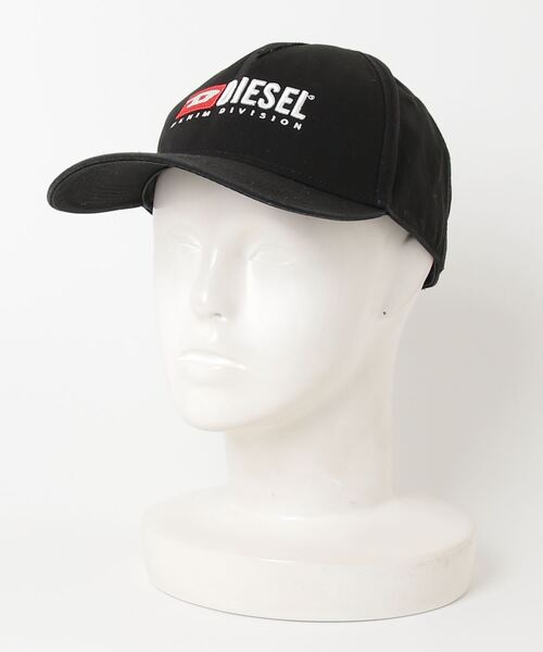 DIESEL キャップ DIESEL 「DIESEL」 キャップ 2 ブラック メンズ : ZOZOTOWN
