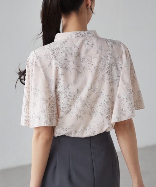 「RANAN」 半袖ブラウス M ブラック レディース_画像6