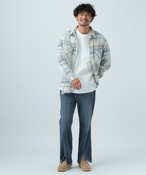 「BAYFLOW」 デニムパンツ MEDIUM ネイビー メンズ