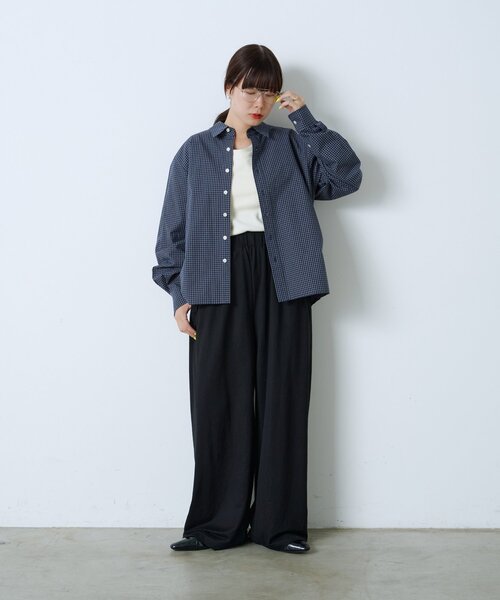 WHIMSIC（ウィムジック） ブラウス シャツ 「UNISEX/2サイズ展開