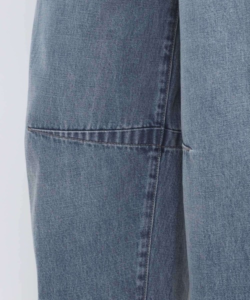 「LOWRYS FARM」 加工デニムパンツ MEDIUM パープル レディース