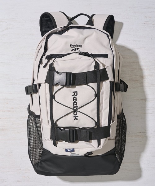 acrylic ホワイト・ブラックリュック Reebok（リーボック） ビジネスリュック デイバック リュック 「Reebok