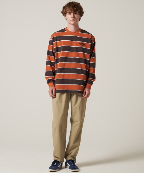 Eddie Bauer（エディーバウアー） tシャツ EBTEK ボーダー 長袖 T