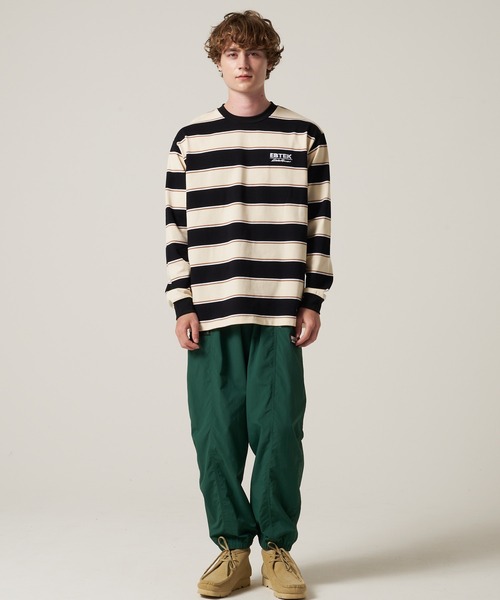 Eddie Bauer（エディーバウアー） tシャツ EBTEK ボーダー 長袖 T