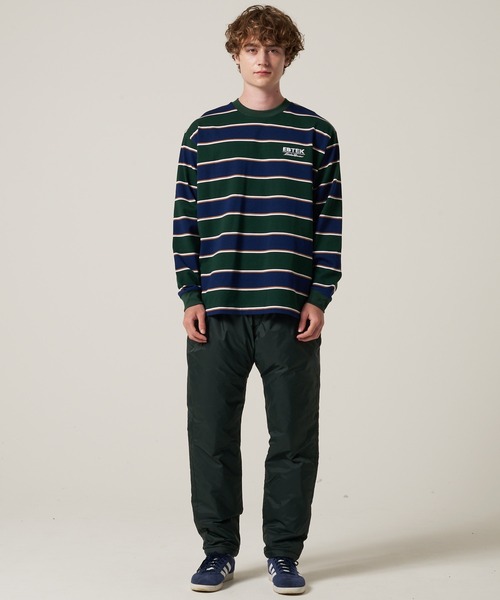 Eddie Bauer（エディーバウアー） tシャツ EBTEK ボーダー 長袖 T
