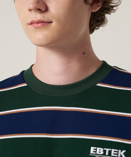Eddie Bauer（エディーバウアー） tシャツ EBTEK ボーダー 長袖 T