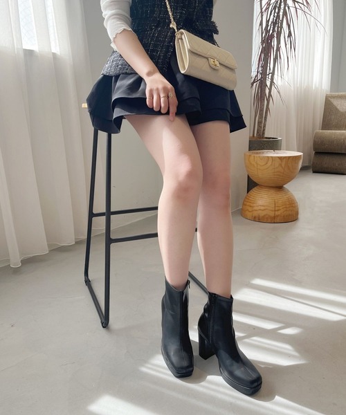 新品、THE NORTH FACE ブラックブーツ プラットフォームヒール ザ・ノース・フェイス」が“ヌプシ”ブーツの新作を発売 2ウエイモデルと