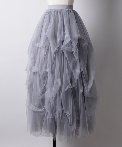 LA BELLE ETUDE（ラベルエチュード） ロングスカート FREE ロイヤル