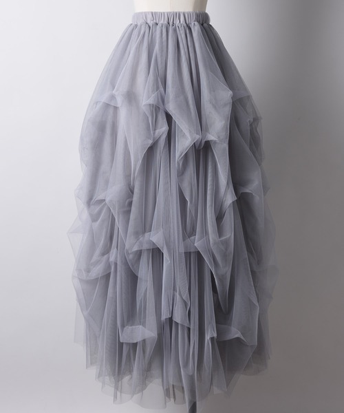 LA BELLE ETUDE（ラベルエチュード） ロングスカート FREE ロイヤル