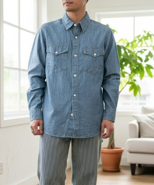 Levi's（リーバイス） シャツ 「Levi's」ウェスタンシャツ (デニム