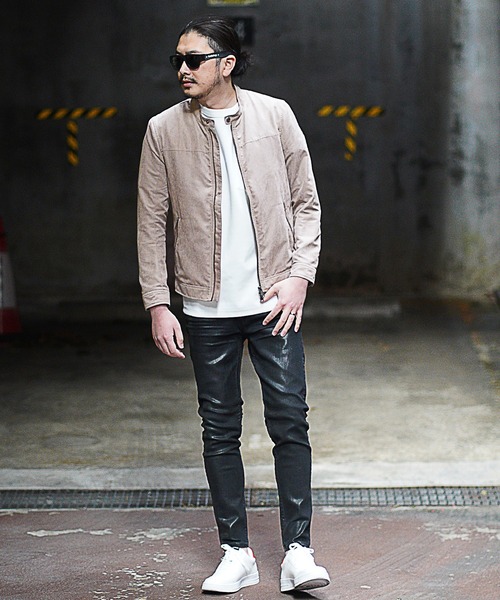 「RATTLE TRAP」 ブルゾン L グレイッシュベージュ メンズ_画像5