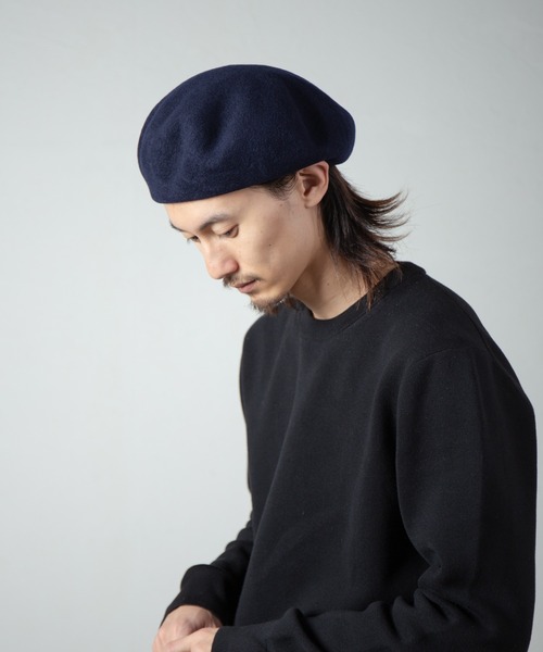 RACAL（ラカル） 帽子 ベレー帽 French Wool Basque Beret / フレンチ