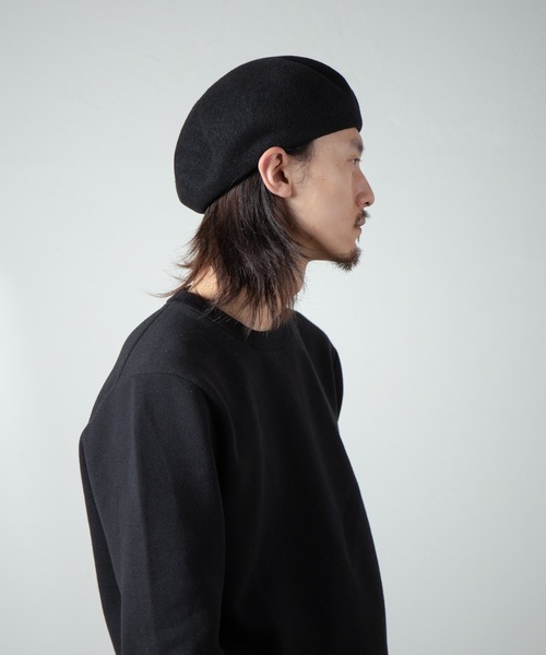 RACAL（ラカル） 帽子 ベレー帽 French Wool Basque Beret / フレンチ
