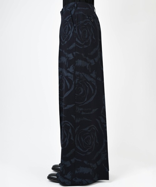 LAD MUSICIAN（ラッドミュージシャン） スラックス 44 ブラック メンズ