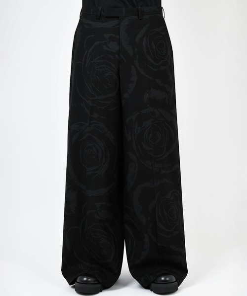 LAD MUSICIAN（ラッドミュージシャン） スラックス 44 ブラック メンズ