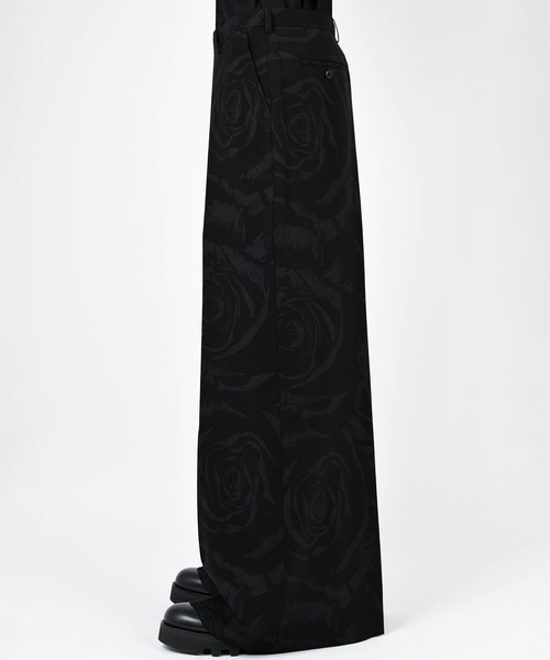 lad musician スラックス　ブラック　サイズ44 LAD MUSICIAN（ラッドミュージシャン） スラックス 44 ブラック メンズ