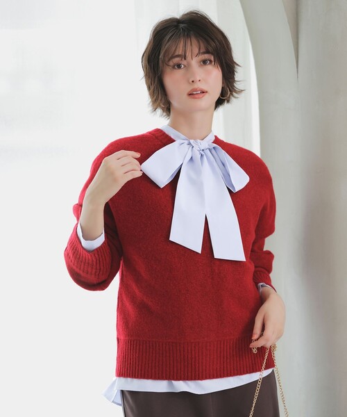 ANY SIS（エニィスィス） カーディガン Airニット 2WAY カーディガン