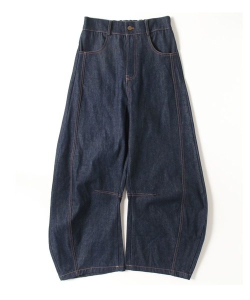 BLANK HOTEL ワイドパンツ ジーンズ Curved Silhouette Wide Denim