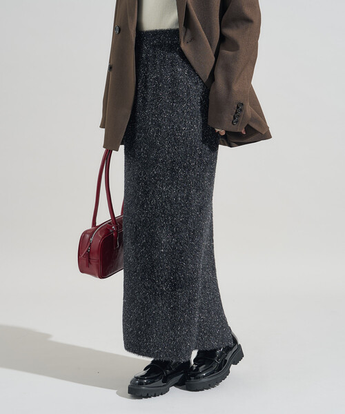 FREAK'S STORE（フリークスストア） スカート ラメ フェザースカート